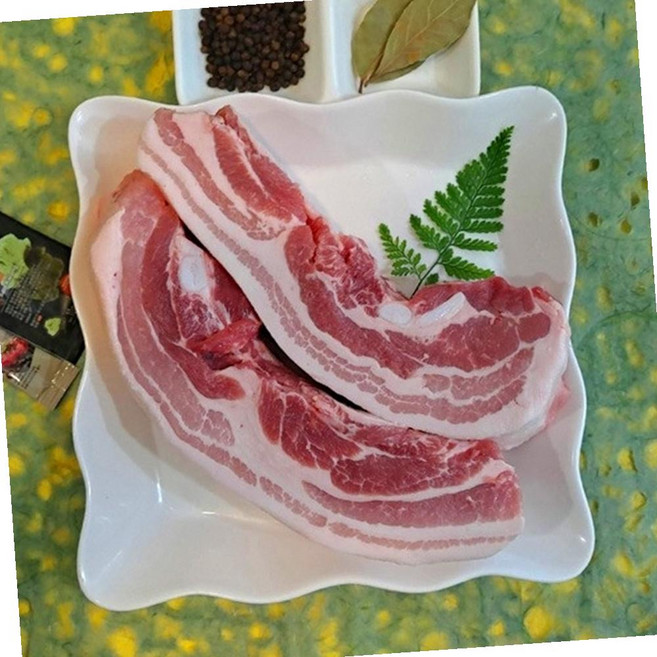 VGD 덴마크 삼겹살 구이용 5mm 대패삼겹제육 500g 돼지고기, 1개