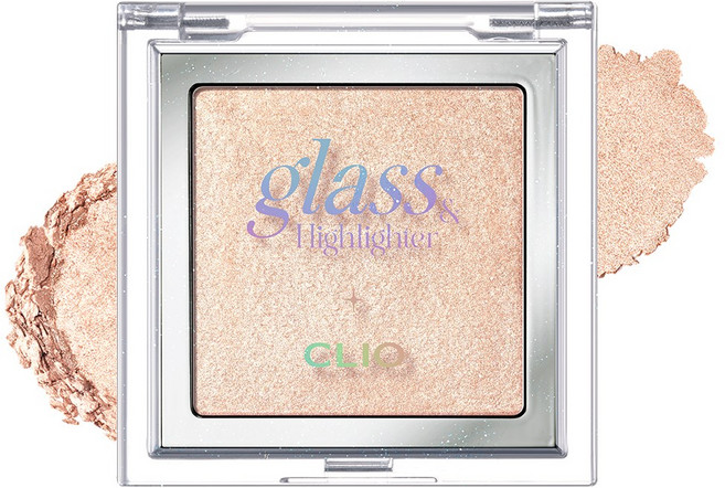 클리오 냥생역전 코숏 글래스 앤 하이라이터, 02 말랑반죽, 1개