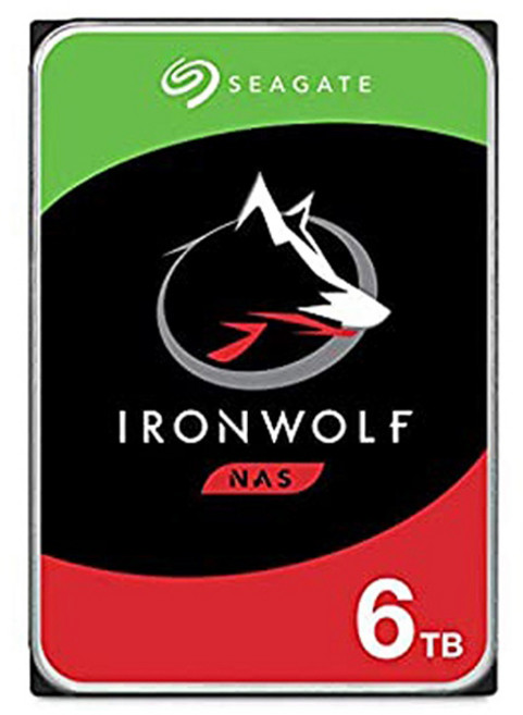 SEAGATE 希捷 IRONWOLF NAS電腦硬碟, ST6000VN006, 6TB