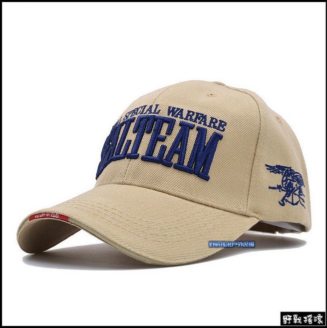 野戰 қала SEAL TEAM 美國海軍特種部隊戰術棒球帽海豹特遣隊軍帽特警勤務帽小帽海豹部隊