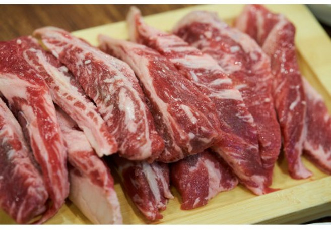 손질 완료된 수입 갈비살(늑간살)400g 홈파티 캠핑용 가정용, 1개