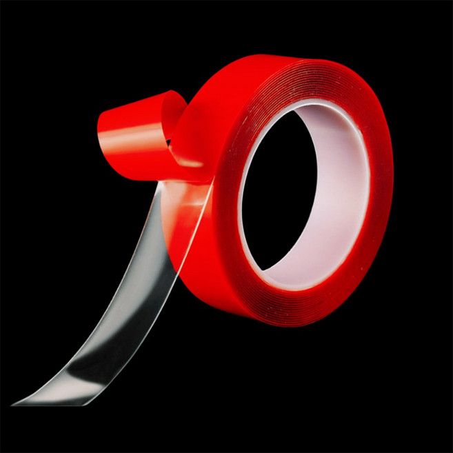 3M 자동차 강력한 양면 접착 스티커 테이프 나노 투명 재사용 가능한 방수 자동 테이프 청소 도구 자동차 보호 스티커, 1개, 03 5mmx3M