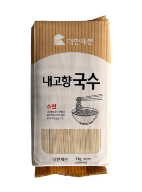 대한제분 곰표 내고향국수, 3kg, 2개