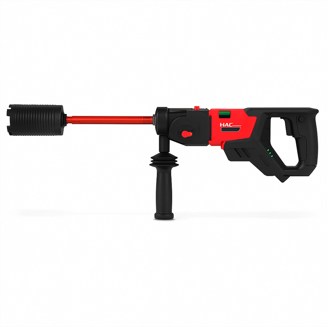 HMC 공구왕 황부장 건식 코어드릴 전동 코아드릴 콘크리트 천공 타공 1800W DDR-BL08, 1개