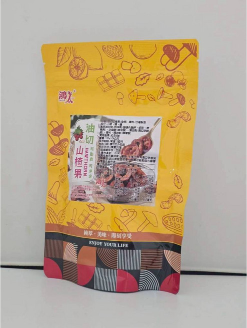 萬泰豐團購 油切山楂果(160g) 全素 去油解膩 清爽解渴, 1個