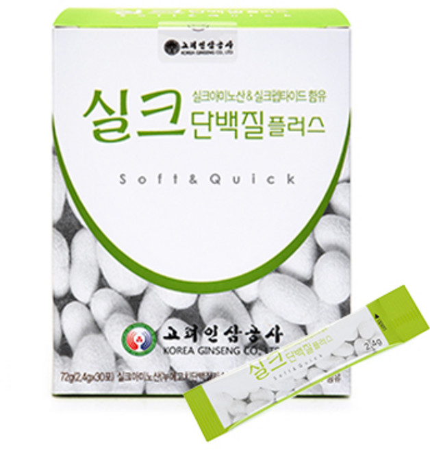 고려인삼 실크단백질 플러스, 72g, 1개