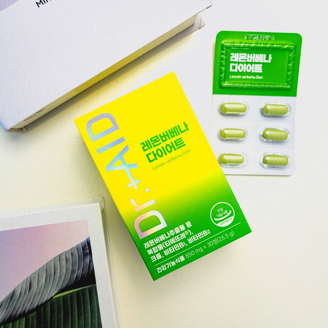 닥터에이드 일론머스크다이어트 일롱이다이어트 GLP 지엘피원 레몬버베나다이어트, 1박스, 30정