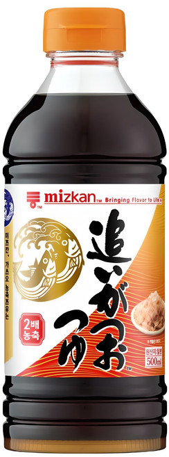 미즈칸 농축 쯔유, 500ml, 1개