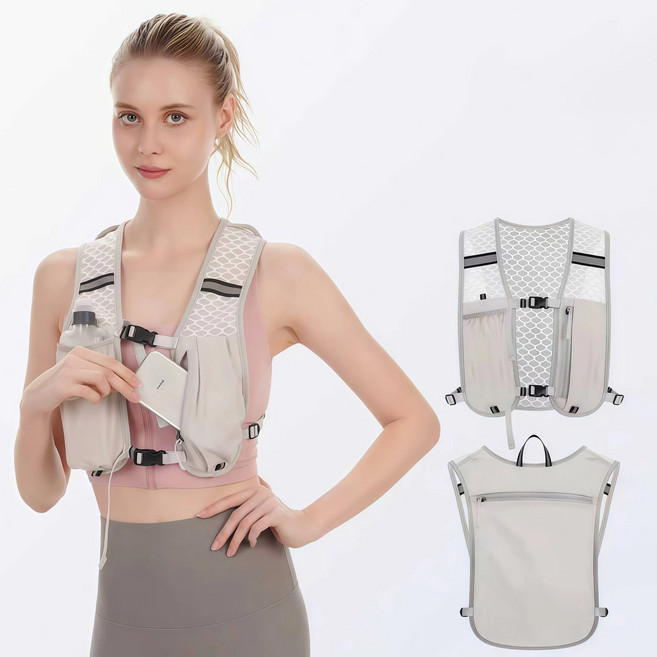 라온샵 런닝조끼 가방 초경량 마라톤조끼