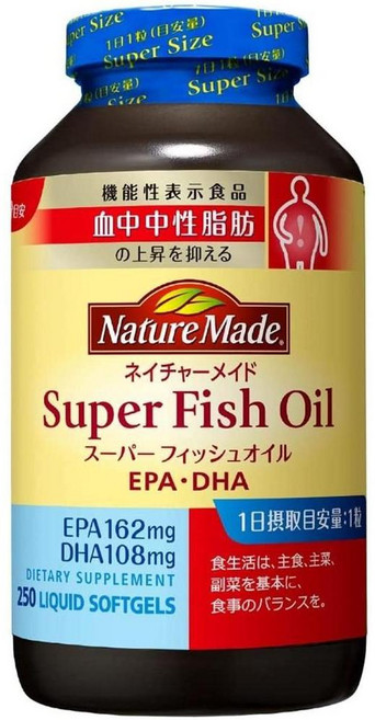 NM(M 일본직구 250 네이쳐 슈퍼 피쉬 오일, 1개