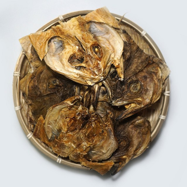 유나건어물 맛집 육수 국내가공 황태머리 북어대가리 500g, 1개