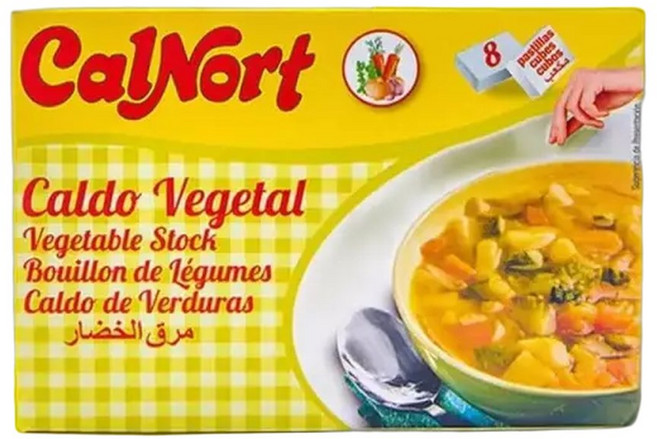 칼노트 야채 스톡, 8개, 80g