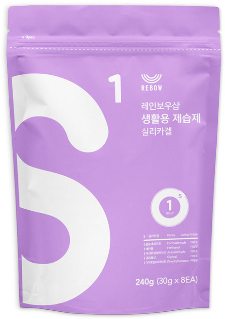 레인보우샵 생활용 제습제 실리카겔 240g, 1개