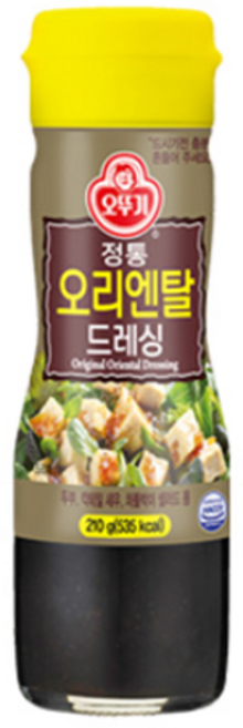 오뚜기 정통 오리엔탈 드레싱, 1개, 210g