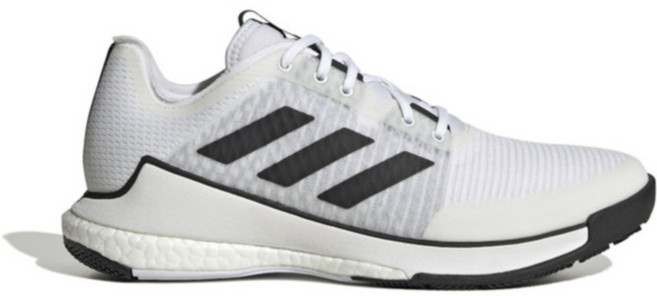 아디다스 크레이지 플라이트 배구화 HP3355 화이트 블랙 남성 핸드볼