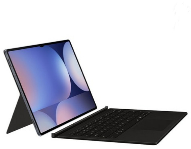 삼성정품 갤럭시탭 S10울트라 터치 키보드 북커버 케이스, 블랙, 1개