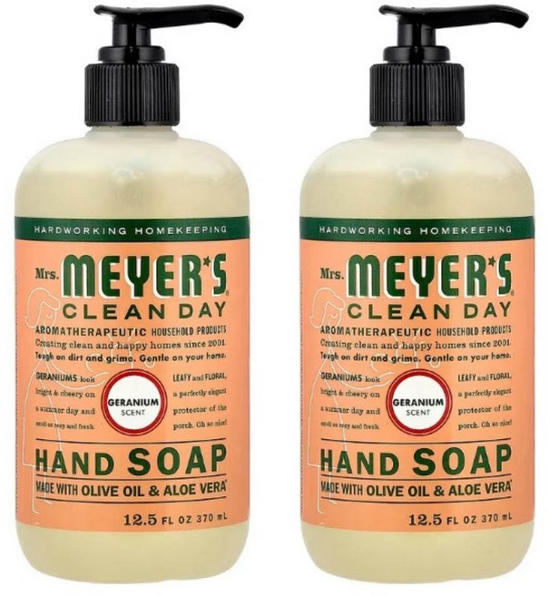 미세스 메이어스 핸드솝 제라늄 370ml 2개
