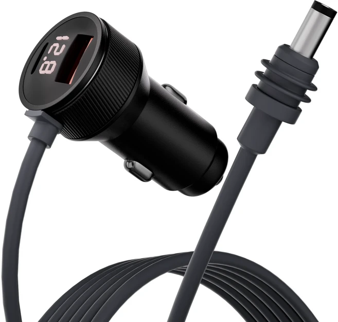 스타링크 미니 전원 케이블 10FT 3M 12V-24V 시거잭 어댑터 - DC (USB Type-C 포트 및 전압계 포함), 01 3 meter cable