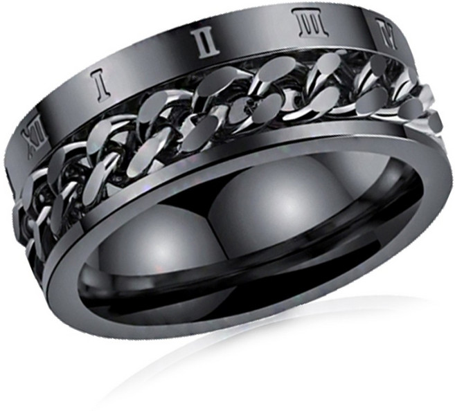 에르모사제이 맨즈 MR009 로마 체인 남자 반지