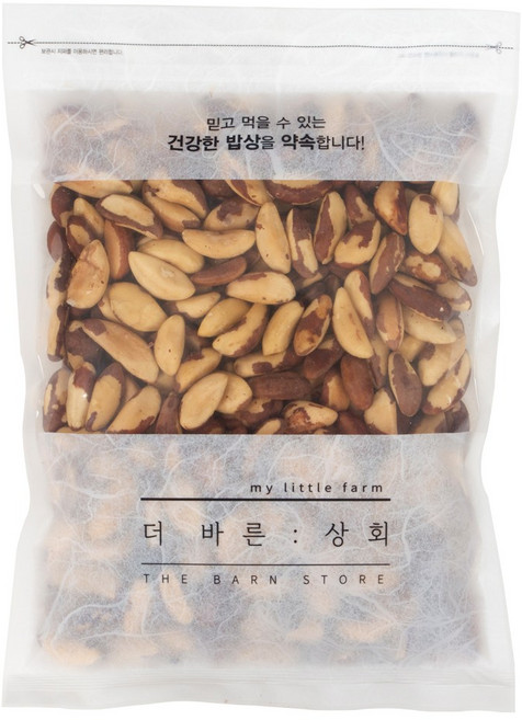 더바른상회 페루산 햇 완태 브라질너트, 1개, 1kg