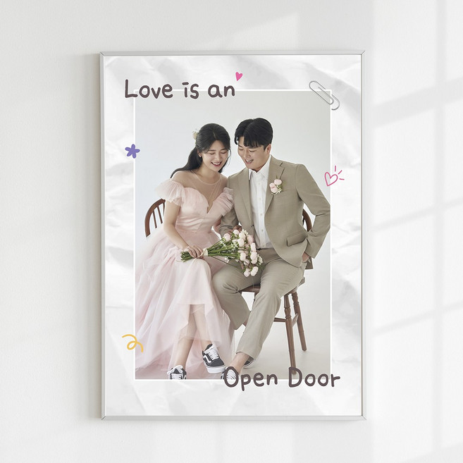 7위 - 결혼식영상 식전영상 식중영상 파스텔무비 Love is an open door 겨울왕국