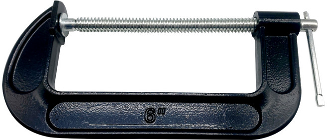 C형 클램프 6인치 160mm G형 목공용, 1개