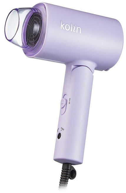 kolin 負離子吹風機 KHD-LNH06 雙電壓 1200W, 淺紫色