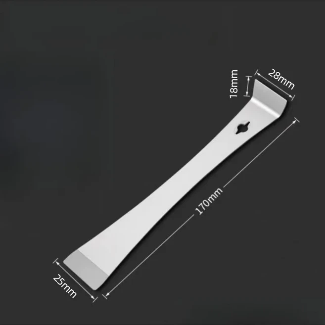 점토 조각 더블 헤드 아이 커터/수제 DIY 돌 폴리머 클레이 주걱 스테인레스 스틸 도구 스크레이퍼, 01 trumpet