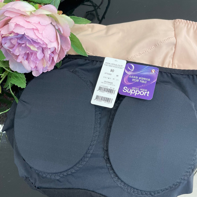 [비너스] 동아구미 쫀쫀한 스판소재의 노라인 엉덩이뽕팬티 힙업팬티 엉뽕팬티