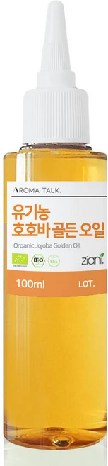 유기농 호호바 골든오일 비정제 냉압착, 100ml, 1개 - 쿠팡