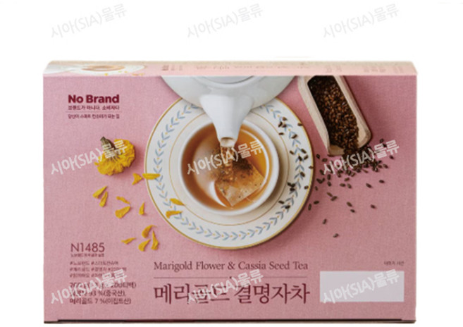 노브랜드 메리골드 결명자차 1상자 (200티백), 1.3g, 1개, 200개입