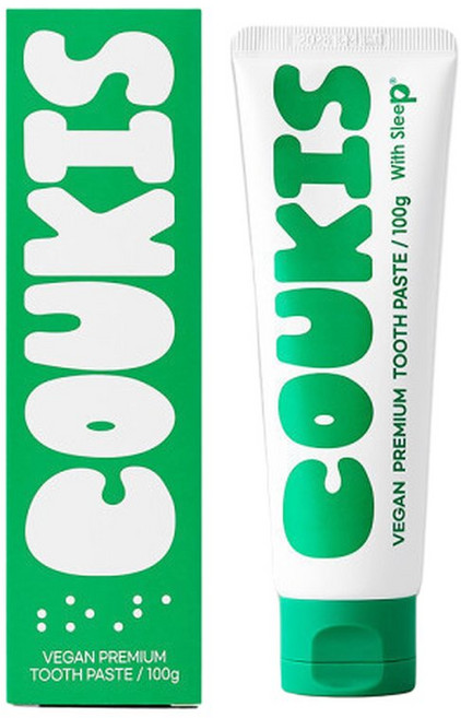 위드슬립 쿠키스 비건 잇몸 치약 구취제거 프리미엄 100g 4+4, 1개