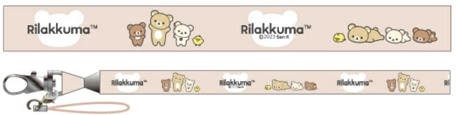 리락쿠마 넥스트랩 캐릭터 목걸이 고리 랜야드