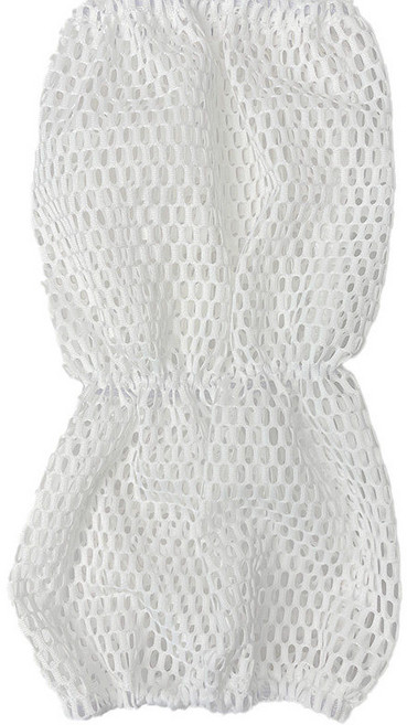 귀통풍 여름 강아지 스누드 망사 이어슈슈 귀염증 밴드 대형견, 1개, 2) 화이트