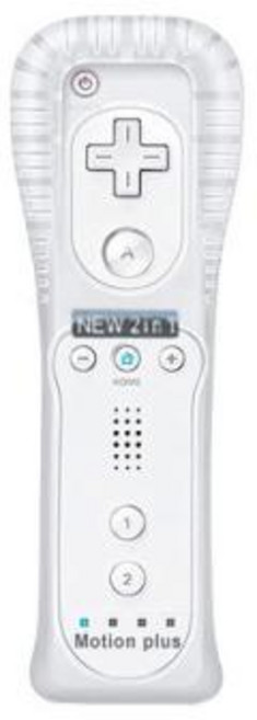 닌텐도 Wii 게임 제어용 Nunchuck 컨트롤러 세트 모션 플러스 리모컨 Wii 리모컨 게임패드, 2 in1 스트레이트 핸들_6, 2) 2 in 1 직선 손잡이, 1개