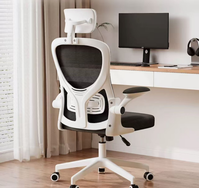 컴포트 컴퓨터 사무용 의자 컴퓨터 학생 메쉬 의자, 블랙