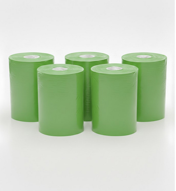 PVC 난연성 보온 매직 테이프, Green, 5개