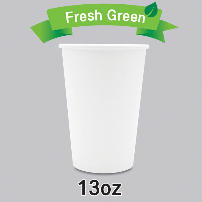 13온스 무지 종이컵 1000개입 [뚜껑별도] 1000개, 1000개