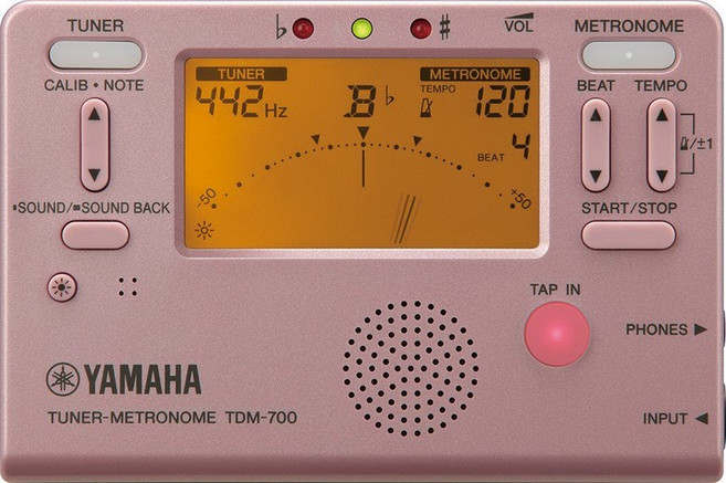 YAMAHA TDM-700P 야마하 튜너 메트로놈 튜너와 메트로놈을 동시에 사용할, 1개