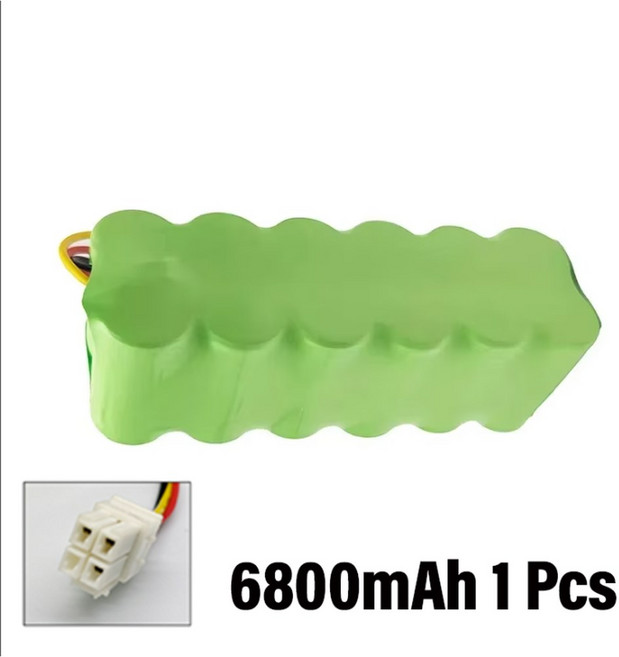 [호환] 배터리 삼성 NaviBot SR8840 VCR8845 8895 SC 충전식 청소기 NI-MH 니켈 14.4V 팩 진공 수소, 6800mAh