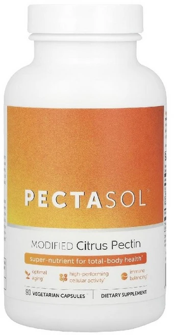 Econugenics PectaSol 에코누제닉스 변형 감귤류 펙틴 90정, 90 Capsules - 쿠팡