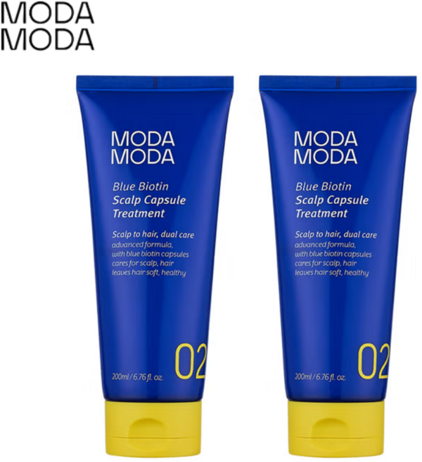 모다모다 블루비오틴 스칼프 캡슐 트리트먼트, 2개, 200ml