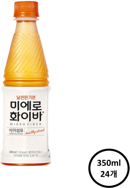 미에로화이바 350ml 24페트 식이섬유 건강음료