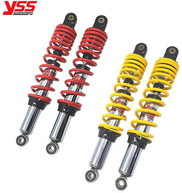 21-23 혼다 슈퍼커브110 유압 쇼바 하이업 퍼포먼스 서스펜션 YSS 340mm, YSS 쇼바 [레드], 1개