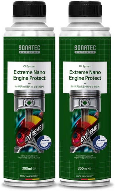 소나텍 익스트림 나노 엔진 보호 코팅제(가솔린 디젤 LPG 공용) 300ml X 2개