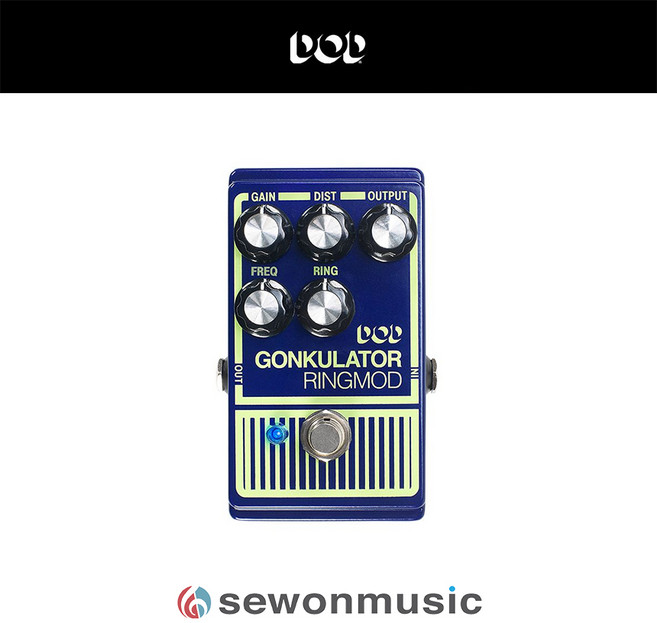 DOD 기타 이펙터 Gonkulator 링 모듈레이터, 1개