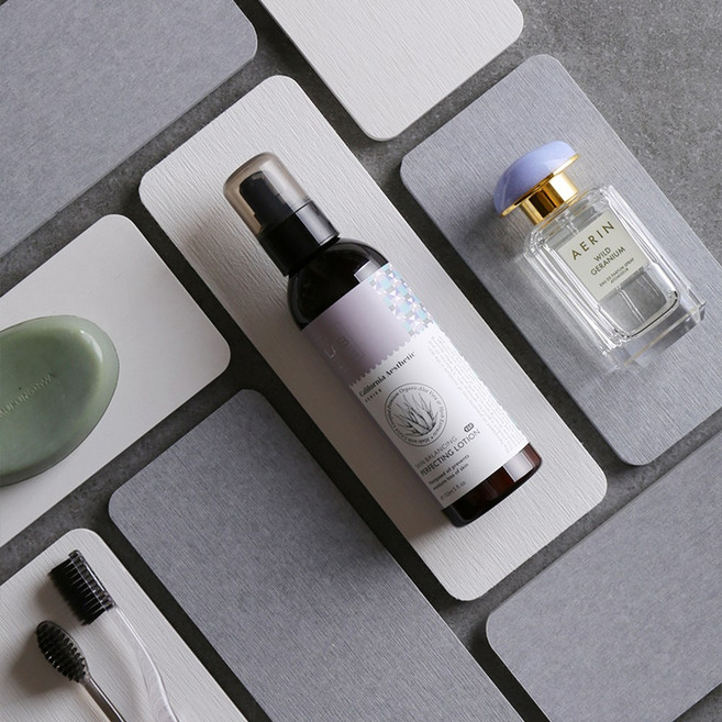 톡템 규조토 다용도 트레이 1+1, 중형, 아이보리, 1개