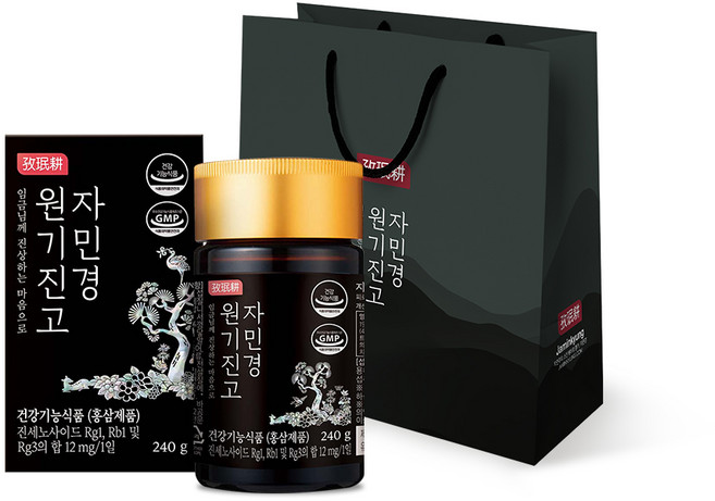 [선물] 자민경 원기진고 (홍삼 + 녹용 + 진세노이드), 1개, 240g