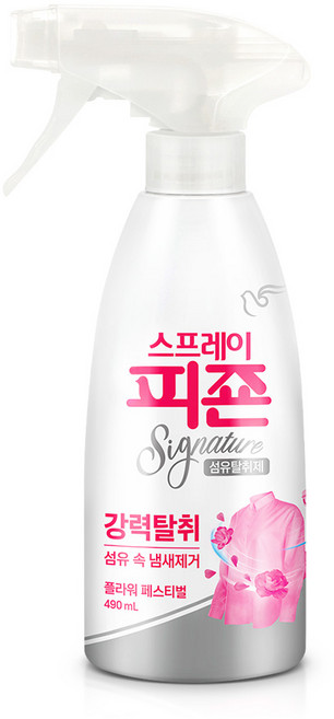 피죤 스프레이 시그니처 섬유탈취제 플라워 페스티벌 본품, 490ml, 6개