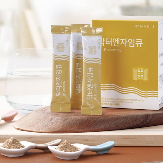 MANIS 닥터 엔자임 큐 효소 (매니스 코나 아메리카노 스틱 3개 포함), 3g, 3박스
